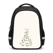 Cartoon Mouse Christmas Tree Lights Backpack 1