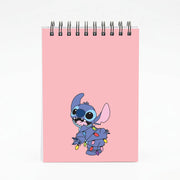 Cute Blue Alien Fairylights Notebook 4