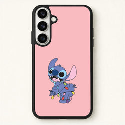 Cute Blue Alien Fairylights Phone Case for Galaxy S26