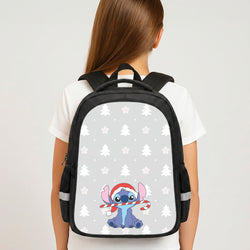 Cute Blue Alien Candycane Backpack