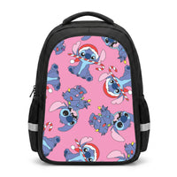 Christmas Cute Blue Alien Pattern Backpack