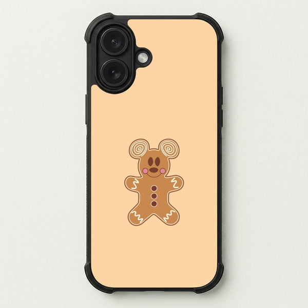 Cartoon Mouse Gingerbread Phone Case — Bumper case