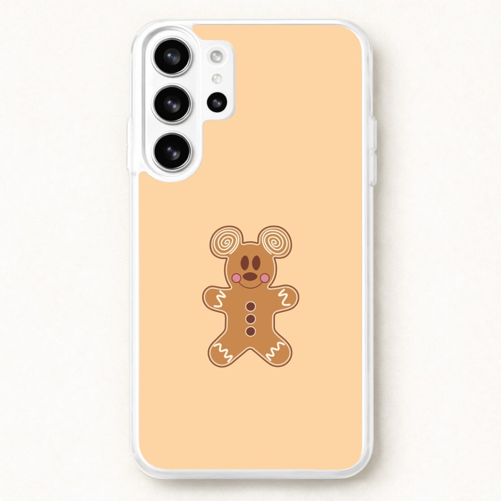 Cartoon Mouse Gingerbread Phone Case for Galaxy S26 Ultra