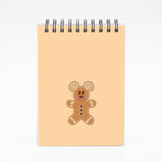 Cartoon Mouse Gingerbread Notebook 4