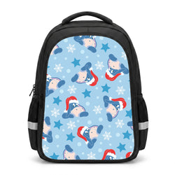 Cartoon Donkey Stars Pattern Backpack