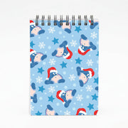 Cartoon Donkey Stars Pattern Notebook 4
