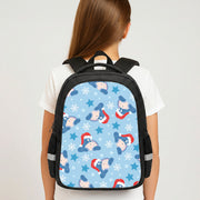 Cartoon Donkey Stars Pattern Backpack 4