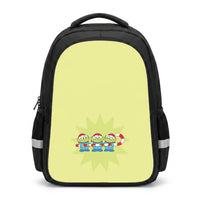 Cute Green Aliens Candycane Backpack