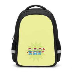 Cute Green Aliens Candycane Backpack