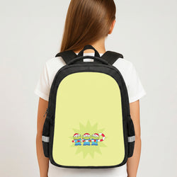 Cute Green Aliens Candycane Backpack