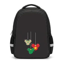 Cartoon Mouse Hanging Baubles Backpack