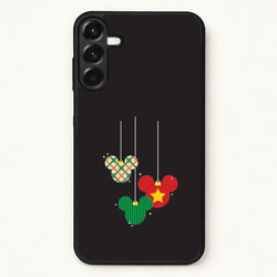 Cartoon Mouse Hanging Baubles Phone Case for Galaxy A37