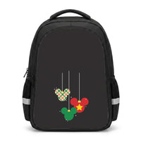 Cartoon Mouse Hanging Baubles Backpack