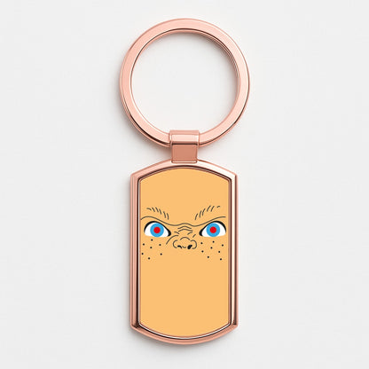 Chucky Face - Chucky Rose Gold Keyring