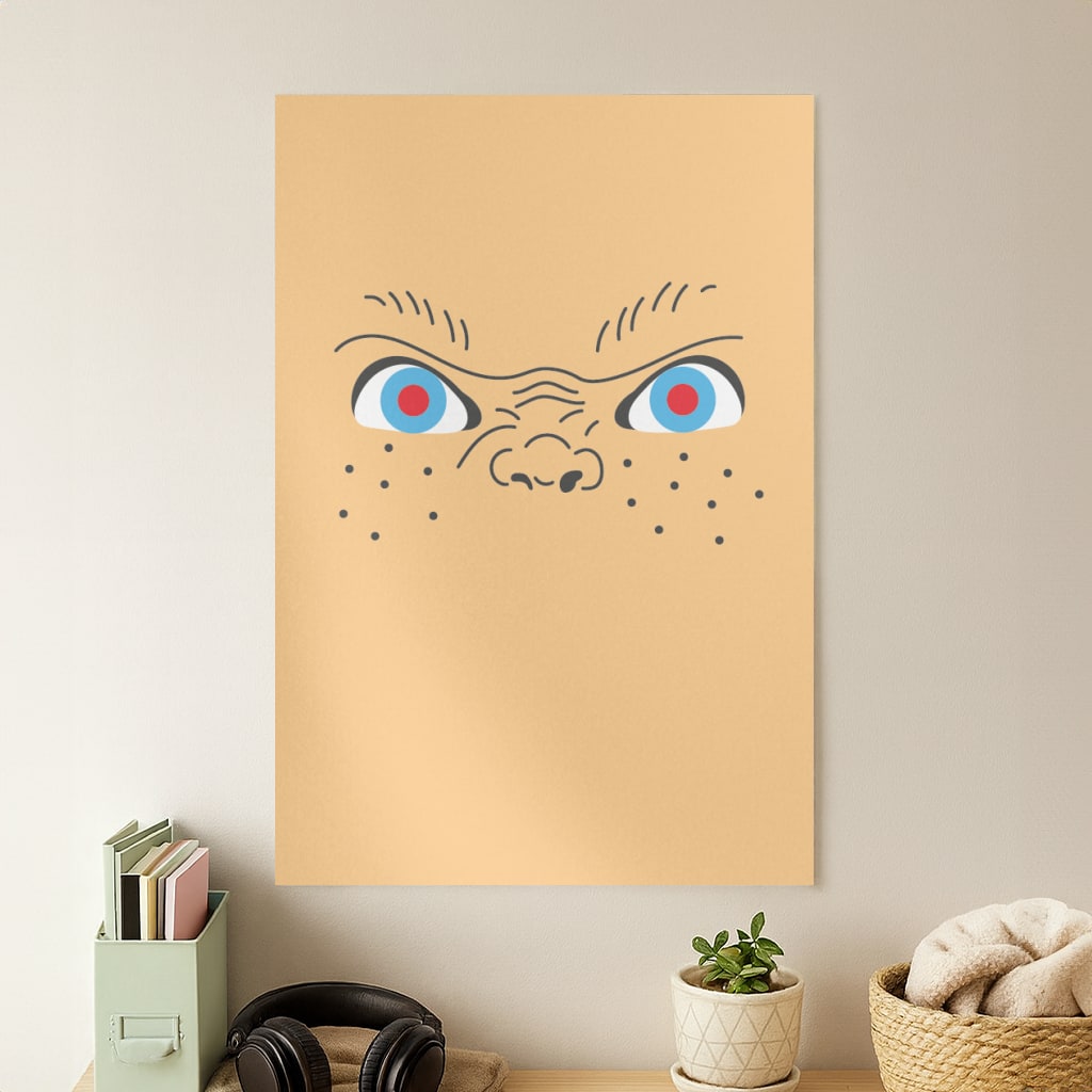Chucky Face - Chucky Poster