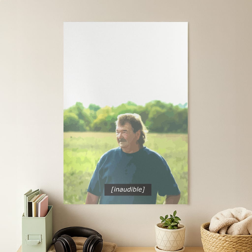 Inaudible Gerald Poster