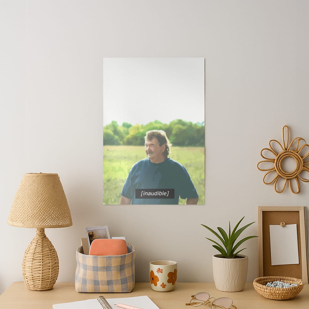 Inaudible Gerald Art Print