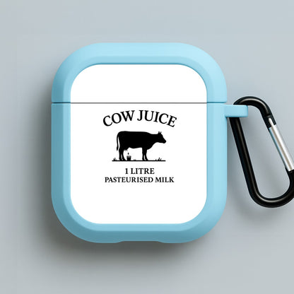 Cow Juice Blue AirPods Case
