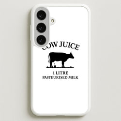 Cow Juice Phone Case for Galaxy S25FE