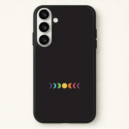 Band Moon Cycle Phone Case for Galaxy S26