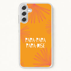 Paradise Lyrics Phone Case for Galaxy A37