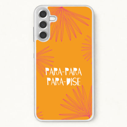 Paradise Lyrics Phone Case for Galaxy A17