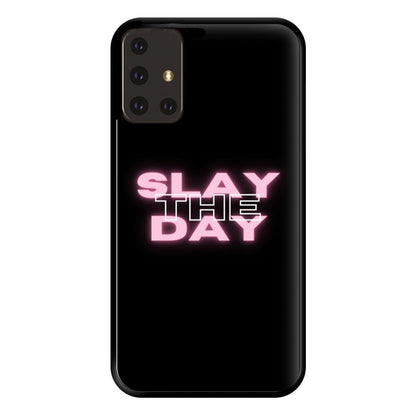 Slay The Day - Sassy Quote Phone Case for Galaxy A71