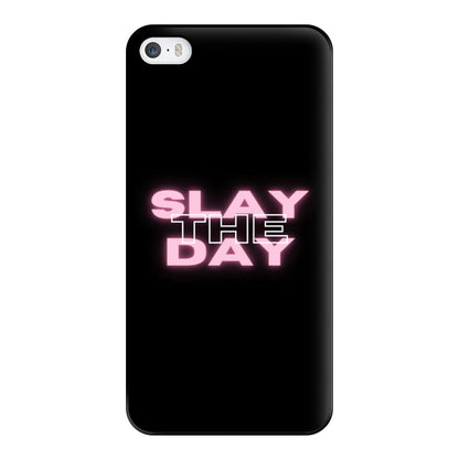 Slay The Day - Sassy Quote Phone Case for iPhone 5 / 5s / SE 2016