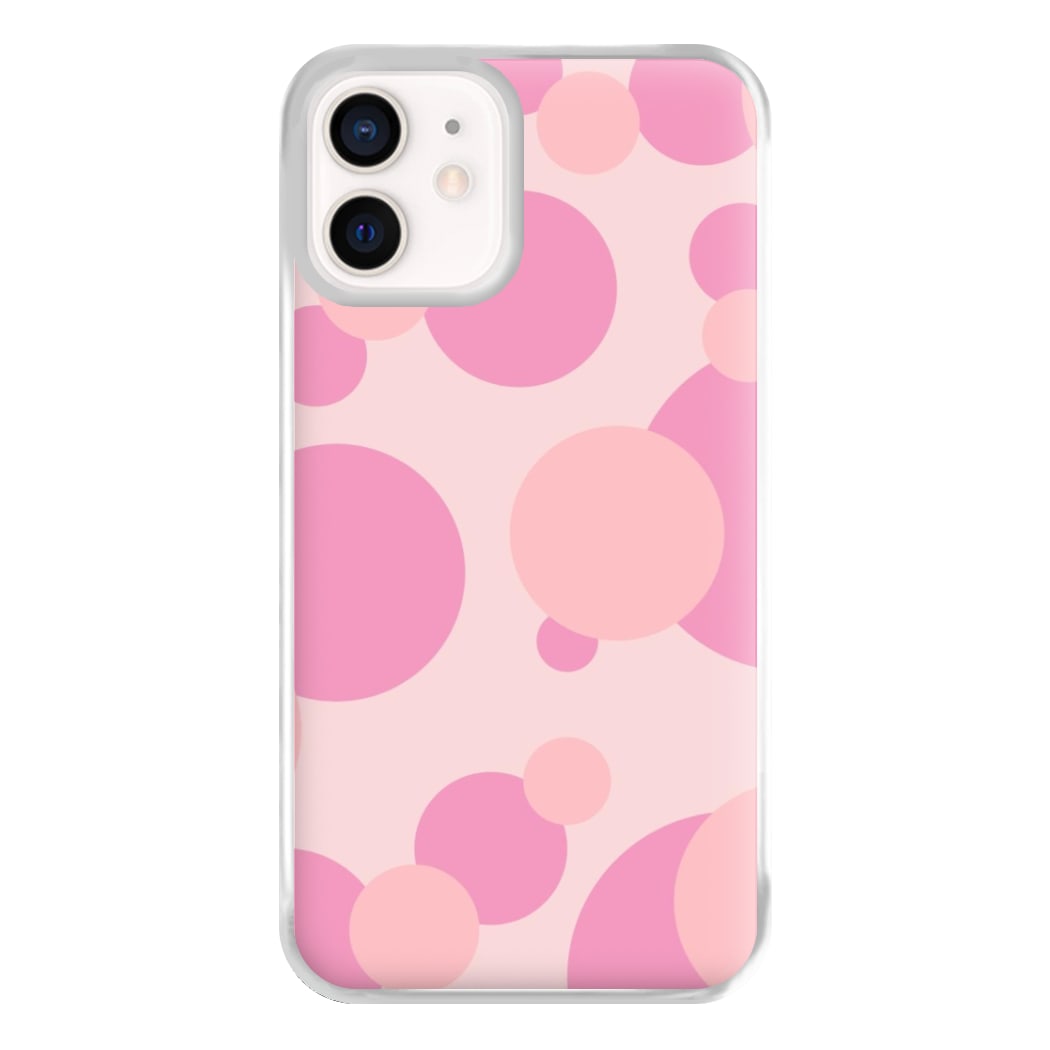 Pink Bubble Pattern  Phone Case for iPhone 12 Mini