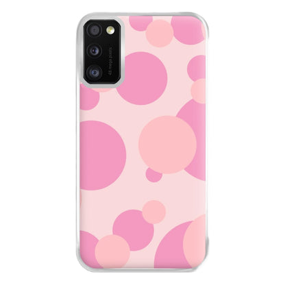 Pink Bubble Pattern  Phone Case for Galaxy A41