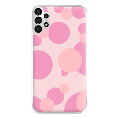 Pink Bubble Pattern  Phone Case for Galaxy A13