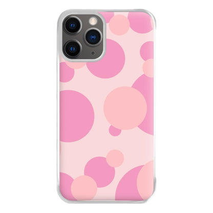 Pink Bubble Pattern  Phone Case for iPhone 12 Pro Max