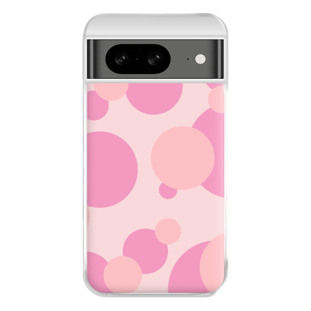 Pink Bubble Pattern  Phone Case for Google Pixel 8