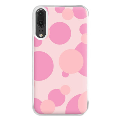 Pink Bubble Pattern  Phone Case for Huawei P20