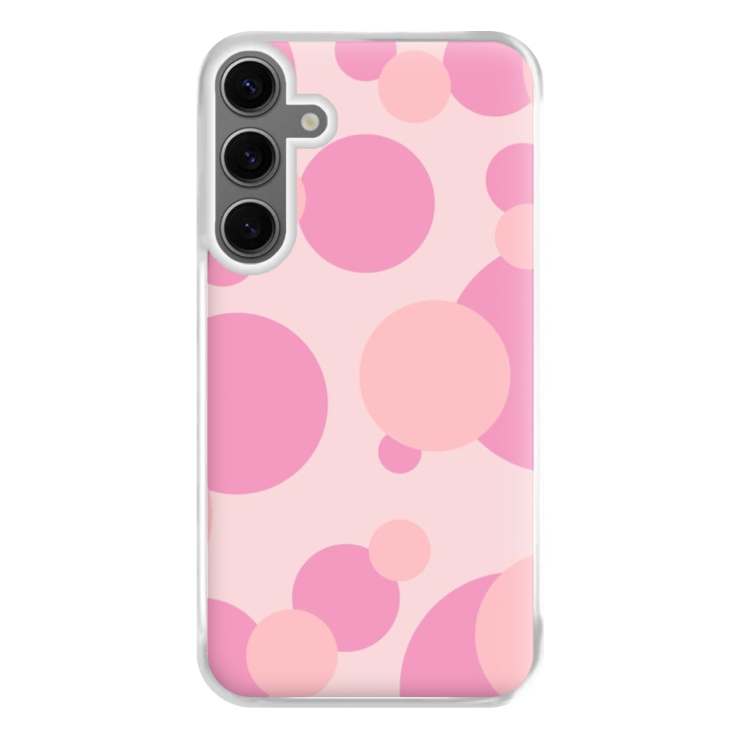 Pink Bubble Pattern  Phone Case for Galaxy S24FE