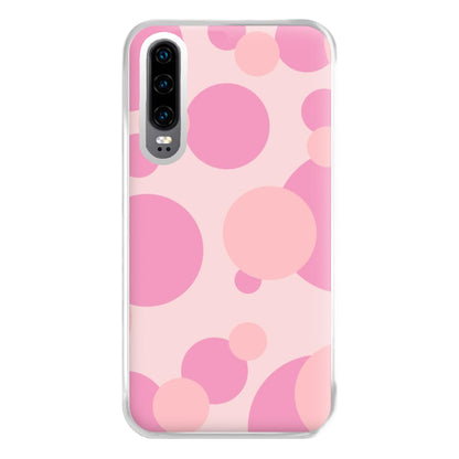 Pink Bubble Pattern  Phone Case for Huawei P30