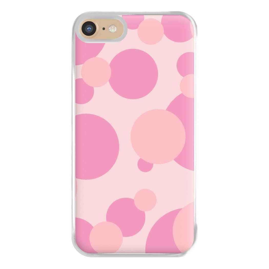 Pink Bubble Pattern  Phone Case for iPhone 6 / 7 / 8 / SE