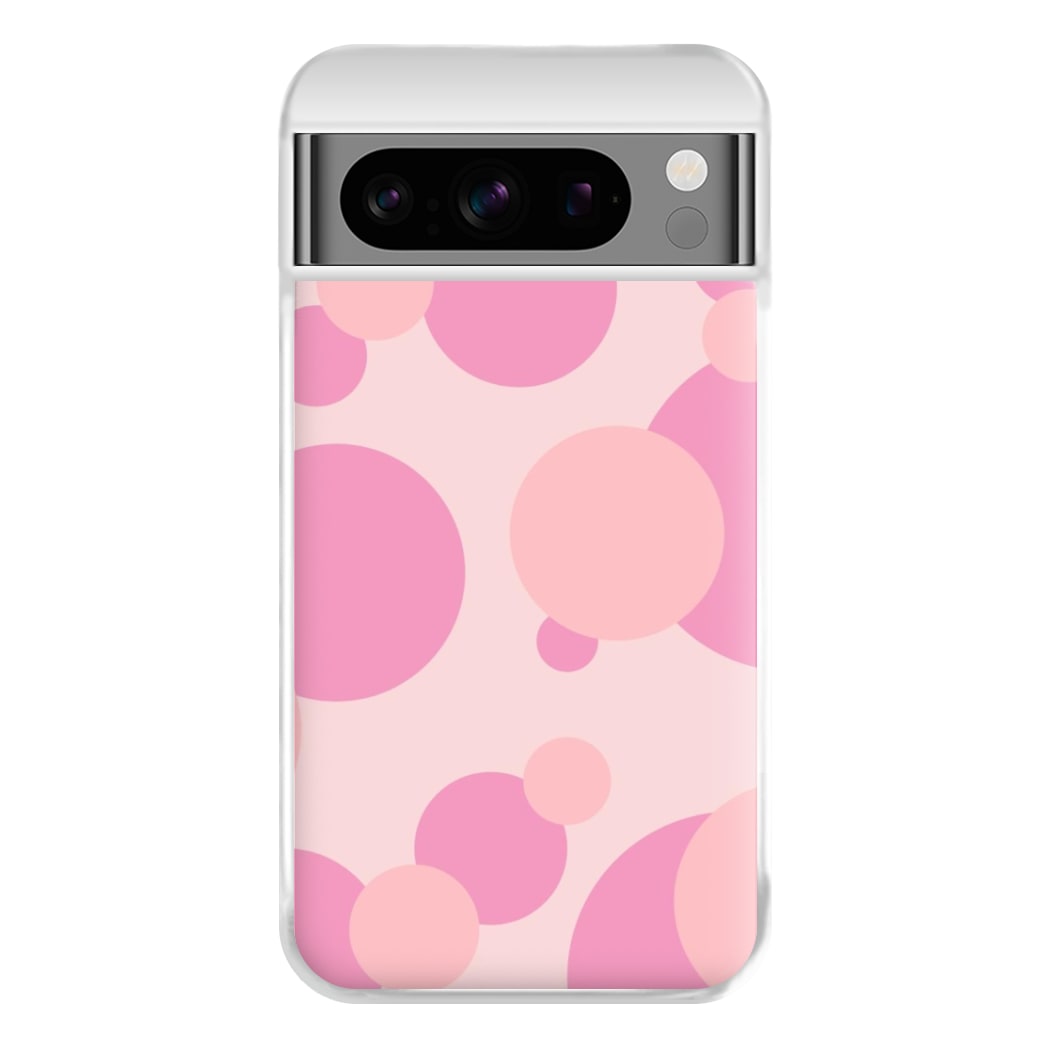 Pink Bubble Pattern  Phone Case for Google Pixel 8 Pro