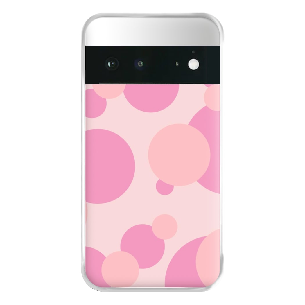 Pink Bubble Pattern  Phone Case for Google Pixel 6a