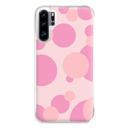 Pink Bubble Pattern  Phone Case for Huawei P30 Pro