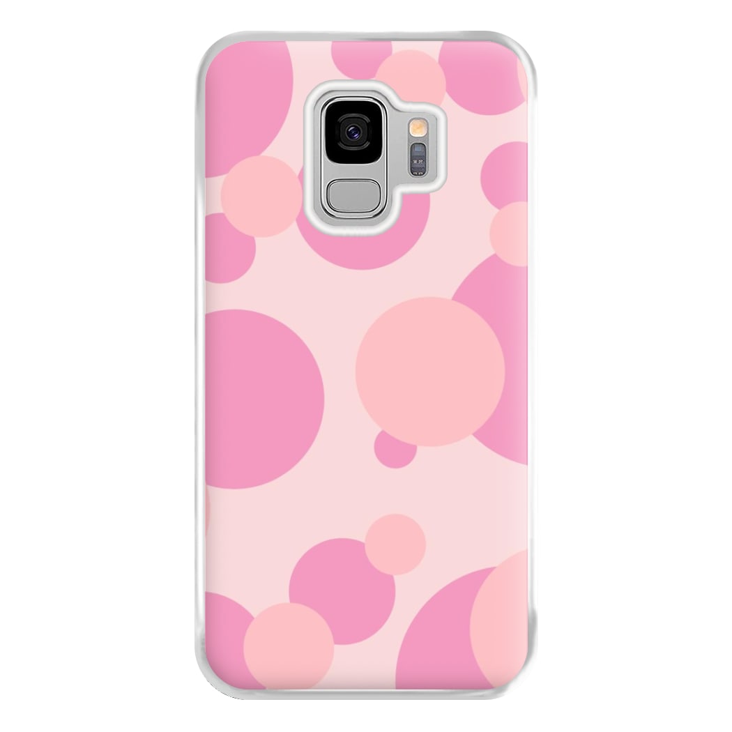 Pink Bubble Pattern  Phone Case for Galaxy S9 Plus