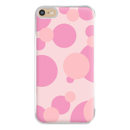 Pink Bubble Pattern  Phone Case for iPhone 6 Plus / 7 Plus / 8 Plus