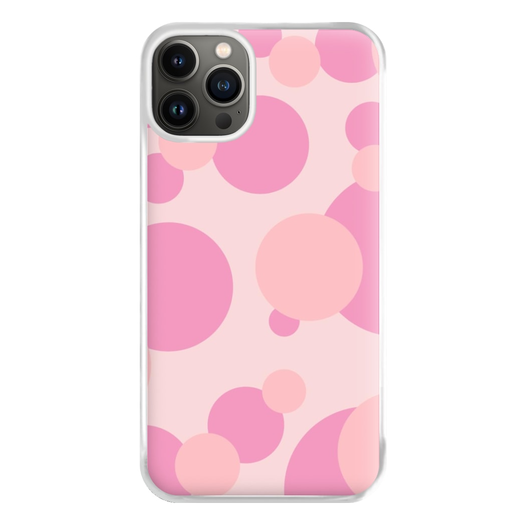 Pink Bubble Pattern  Phone Case for iPhone 13