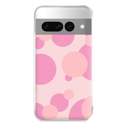 Pink Bubble Pattern  Phone Case for Google Pixel 7 Pro