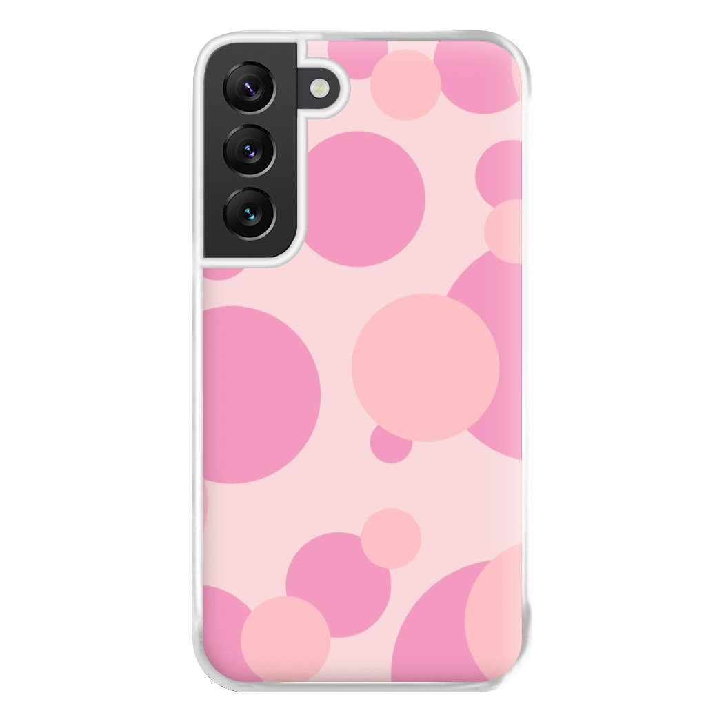 Pink Bubble Pattern  Phone Case for Galaxy S22 Plus