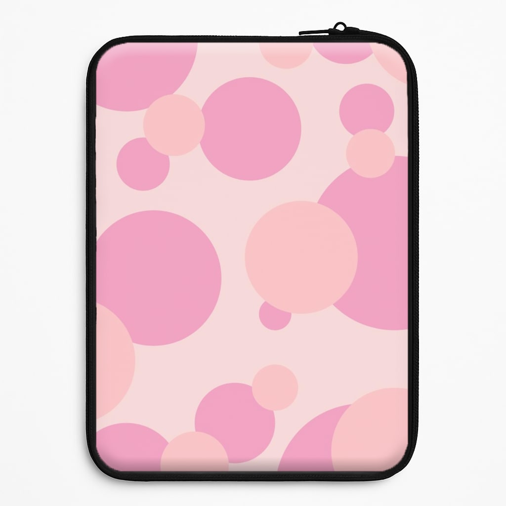 Pink Bubble Pattern  Universal Laptop Sleeve