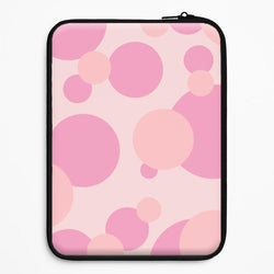 Pink Bubble Pattern  Universal Laptop Sleeve