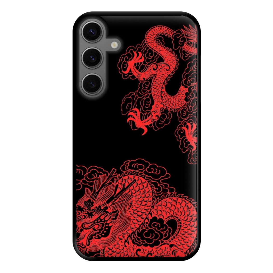 Red Dragon Phone Case for Galaxy S23FE