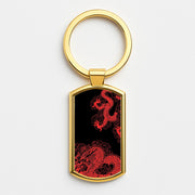 Red Dragon Luxury Keyring 3
