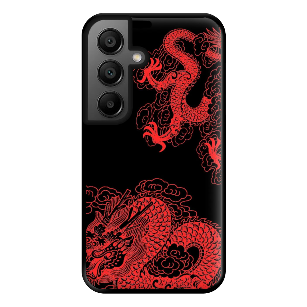 Red Dragon Phone Case for Google Pixel 8